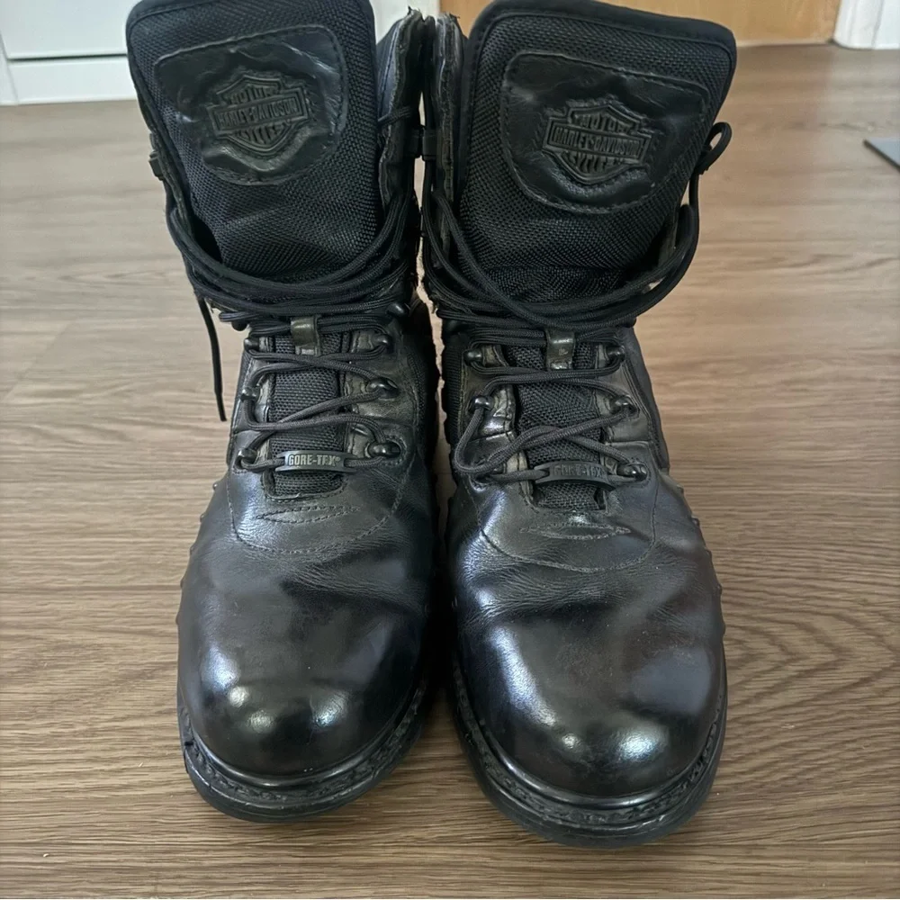 Harley-Davidson Men's Rugged gore tex Black Boots